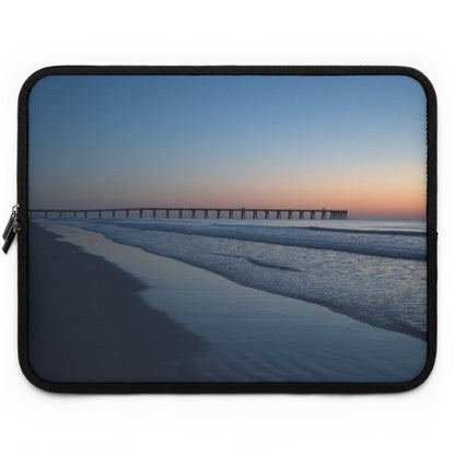 Laptop Sleeve - Blue hour at the pier