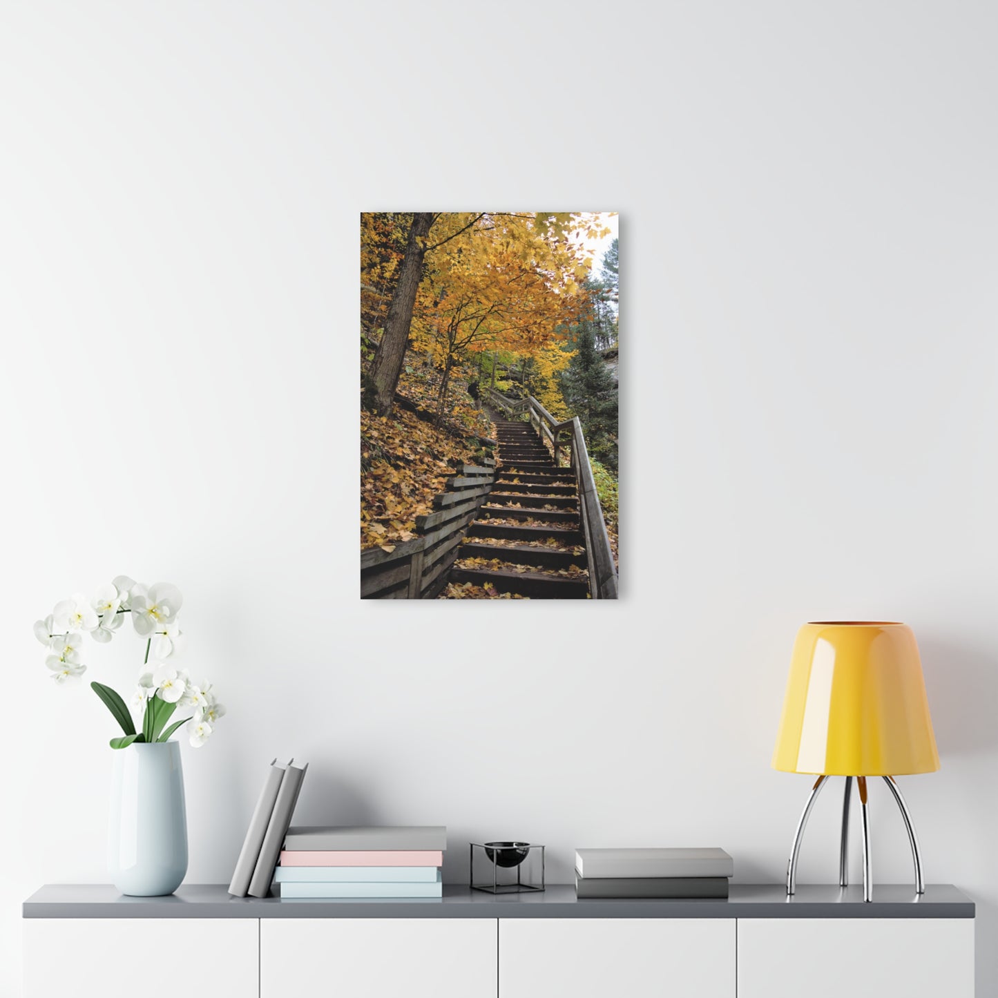 Acrylic Prints (French Cleat)  Stairway to Heaven, Home Decor, Wall Decor, Wall Art, Gift for Her, Nature Lover, Fall Season