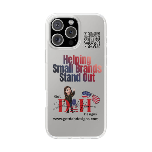 CYB Branded Flexi Cases - iPhone 16 Pro Max - Personalize with your Logo and QR Code
