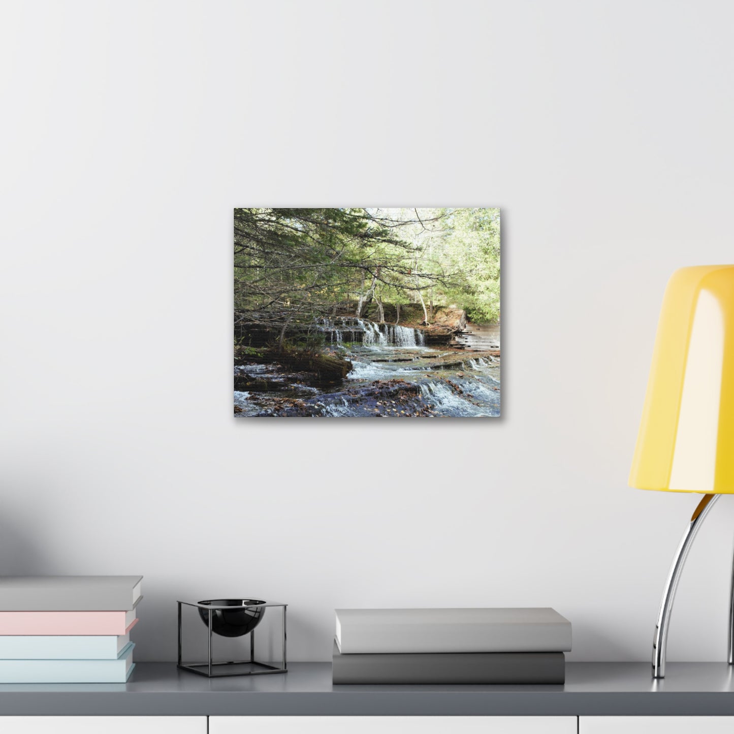 Canvas Gallery Wraps (White Wrap) - Water Fall