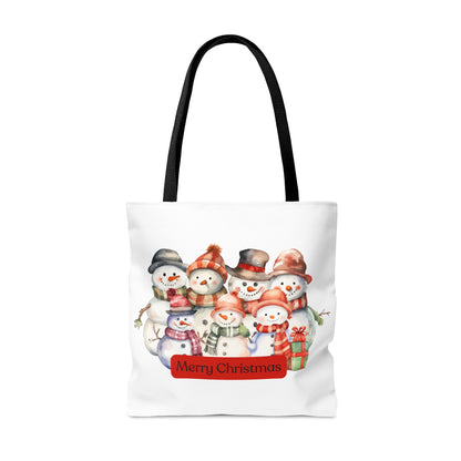 Tote Bag - Snowman Merry Christmas