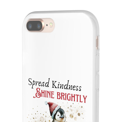 Flexi Cases - Magic of Christmas Penguin - iPhone and Samsung phones