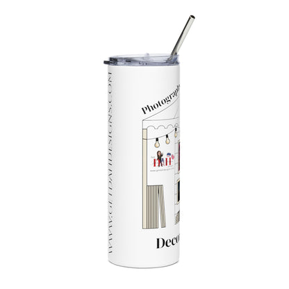 Carry Your Brand Stainless Steel Tumbler, 20oz - DAH Market Tumbler