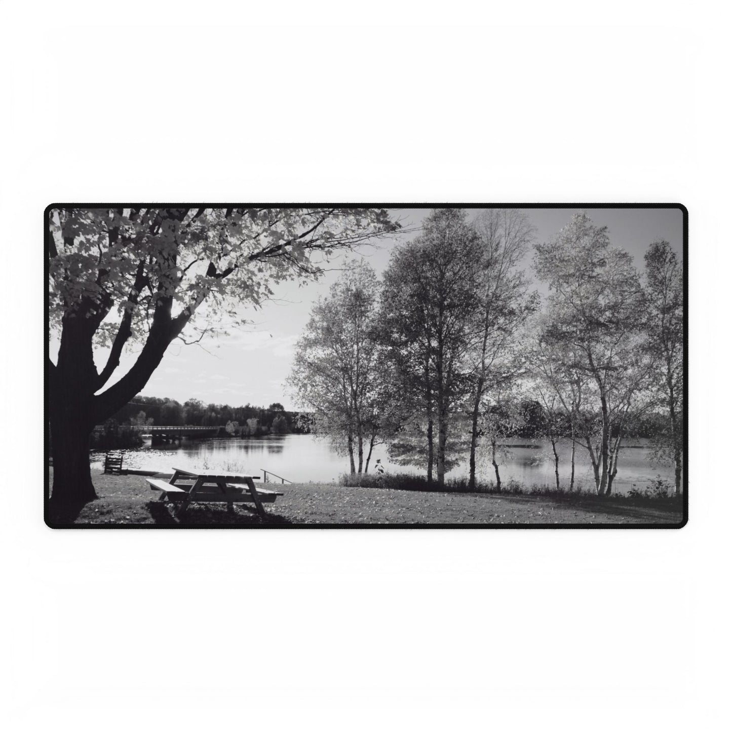 Desk Mats- Picnic by the river