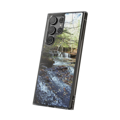 Clear Cases - Samsung Galaxy Series, Plus and Untra, S24, S23, S22, S21 - Waterfall