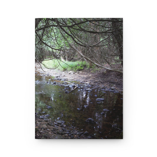 Hardcover Journal Matte - Back Yard Creek