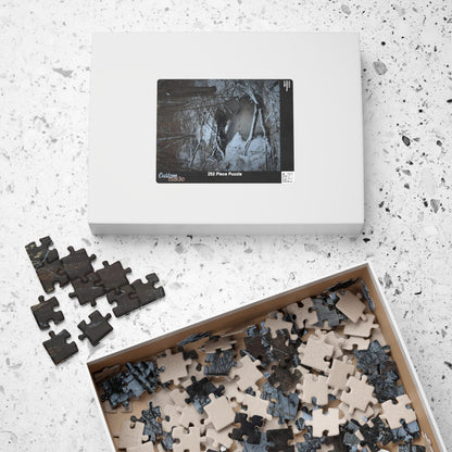 Puzzle (110, 252, 500, 1014-piece) Frozen pod in the park