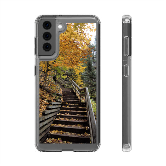 Clear Cases - Samsung Galaxy Series, Plus and Untra, S24, S23, S22, S21 - Walk to Heaven