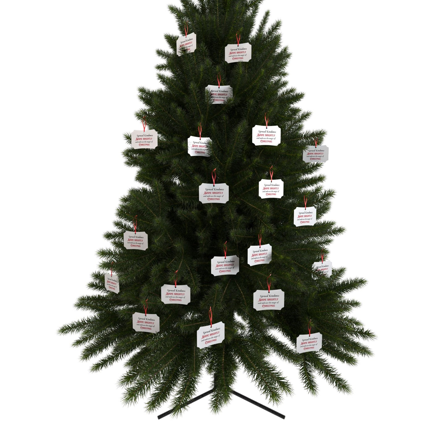 Aluminum Ornaments - Spread Kindness, Shine Brightly