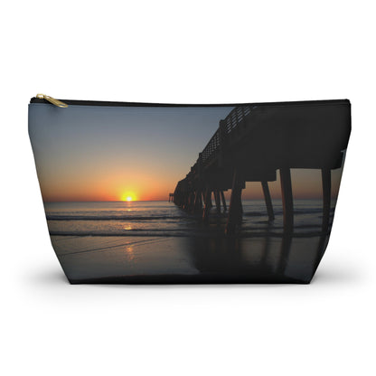 Accessory Pouch w T-bottom  Sunrise at the pier