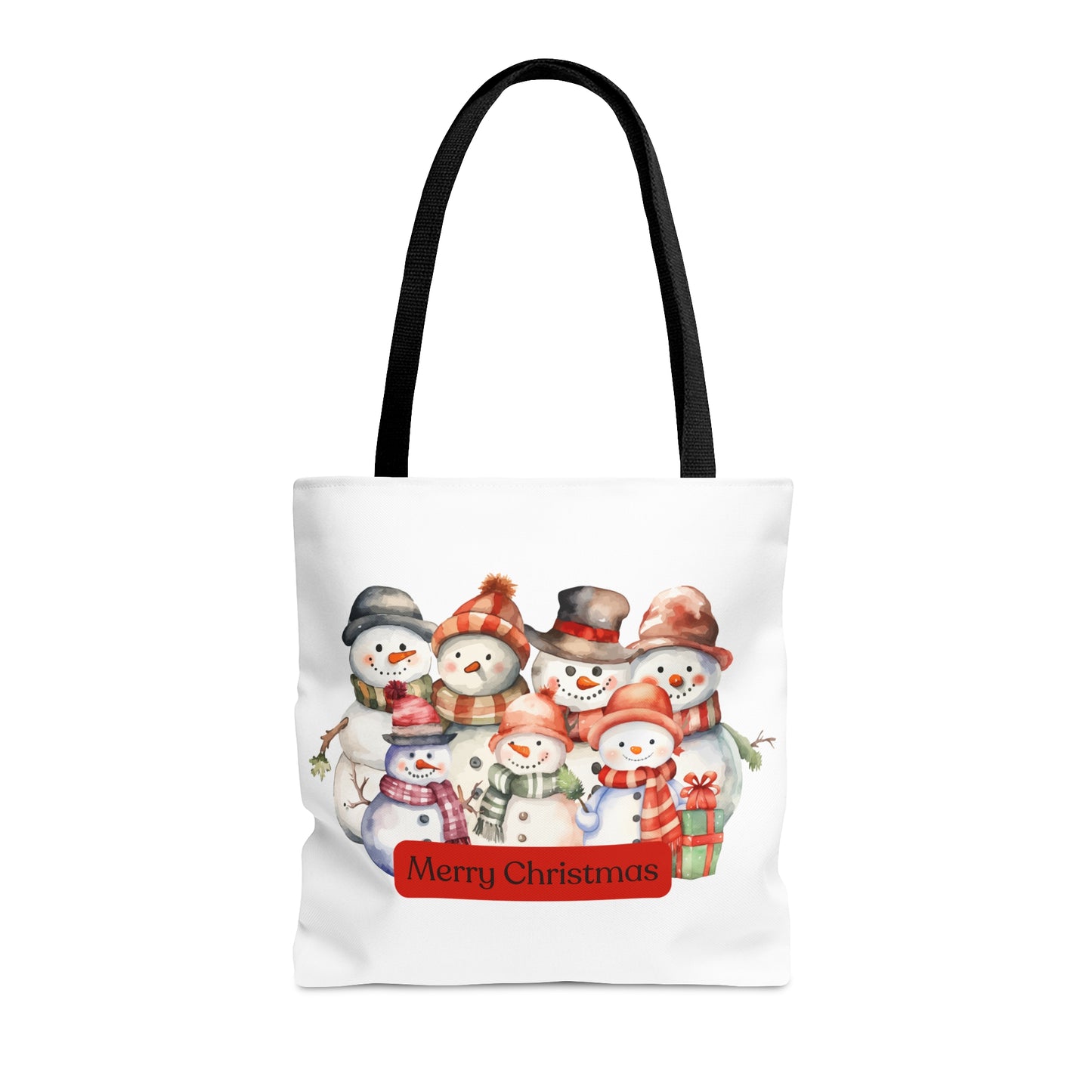 Tote Bag - Snowman Merry Christmas