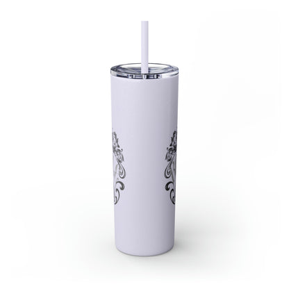 Skinny Tumbler with Straw, 20oz - Boomers Rule