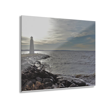 Copy of Acrylic Prints (French Cleat) Winter Light House