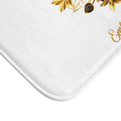 Bath Mat Millennial - Embrace the change Golden Butterfly