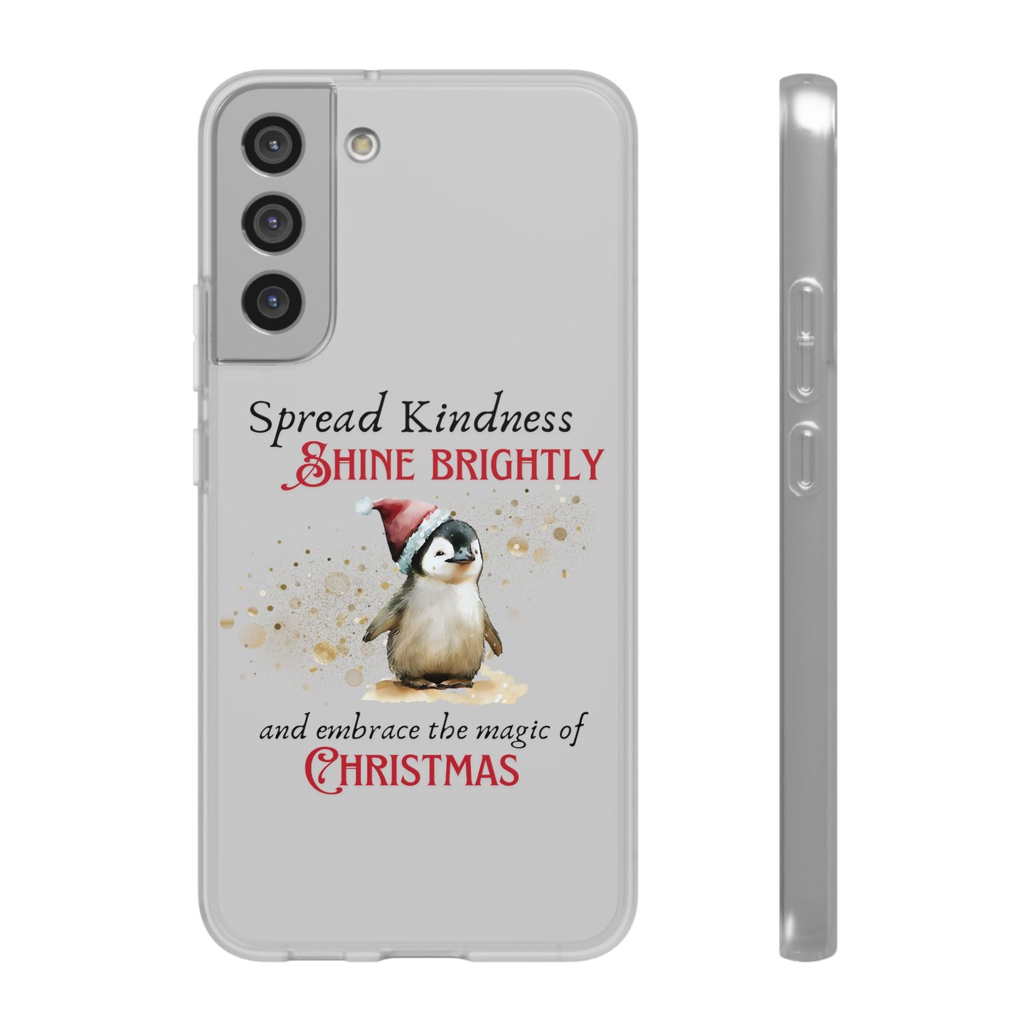 Flexi Cases - Magic of Christmas Penguin - iPhone and Samsung phones