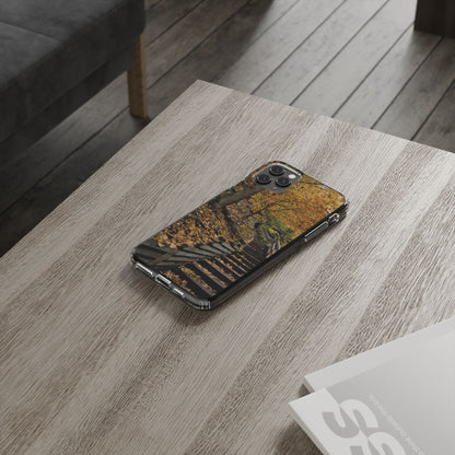 Clear Cases - Fall Walk to Heaven - iPhone 16 series, iPhone 15 series, iPhone 14 series, iPhone 13 series, IPhone 12 series