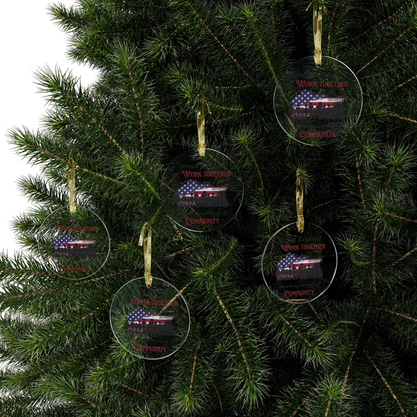 Acrylic Ornaments - Magic of Community