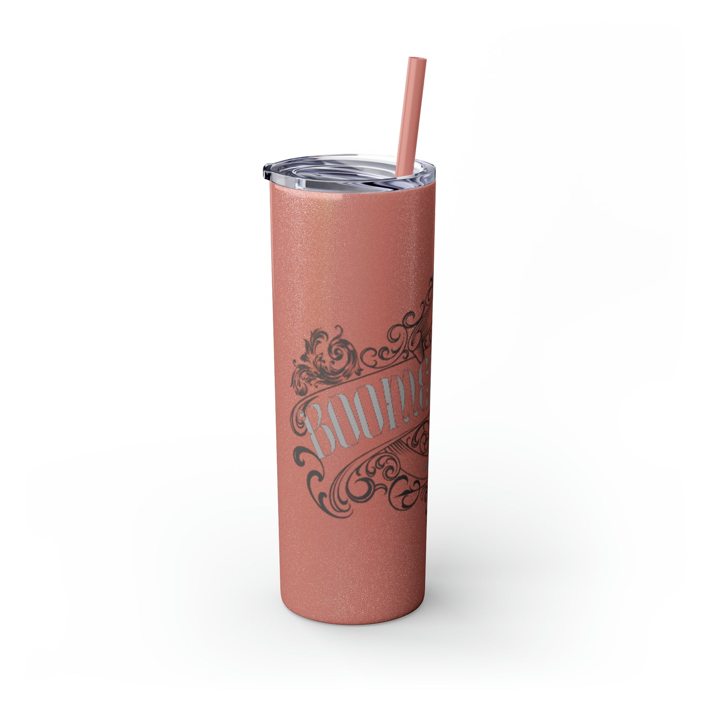 Skinny Tumbler with Straw, 20oz - Boomers Rule