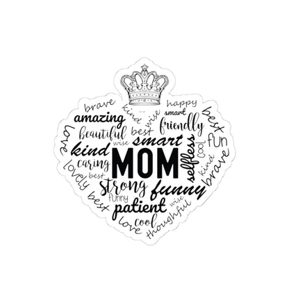 Kiss-Cut Stickers MOM Appreciation