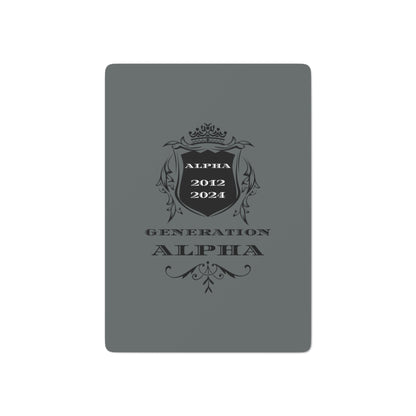 Generation Alpha Poker Cards – Where Play Meets Personality