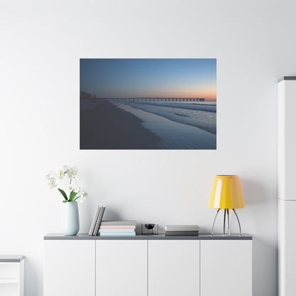 Matte Canvas, Stretched, 1.25" Before the sun shines 48"