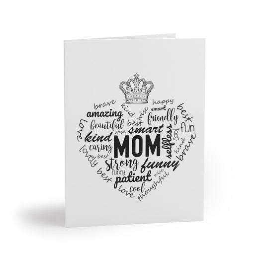Greeting cards (8, 16, and 24 pcs) MOM Appreciation