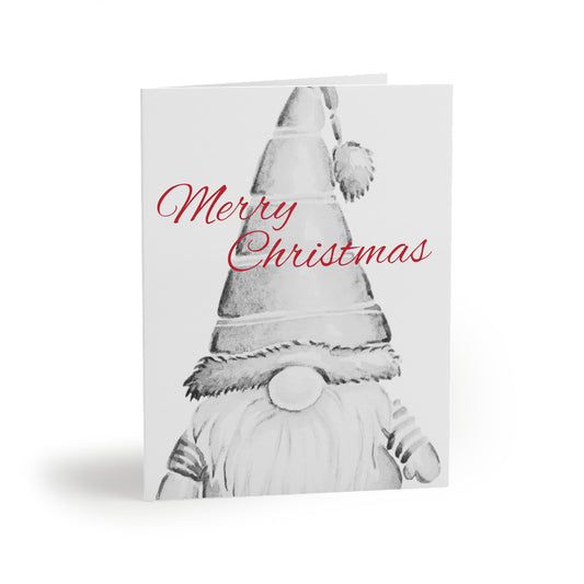 Greeting cards (8, 16, and 24 pcs) Christmas Gnome