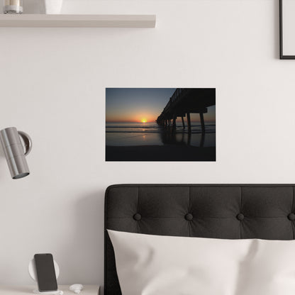 Satin Posters (210gsm) Early Morning Beach Horizontal