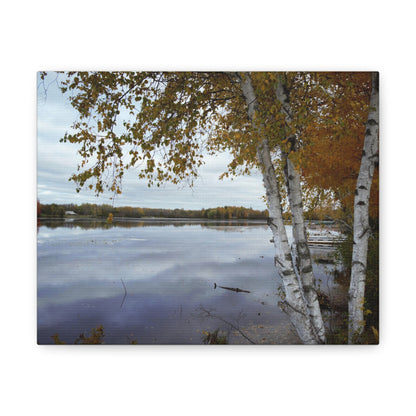 Canvas Gallery Wraps - Morning Autum River View