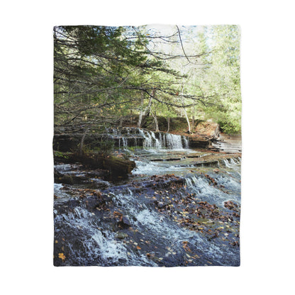 Microfiber Duvet Cover - Waterfall