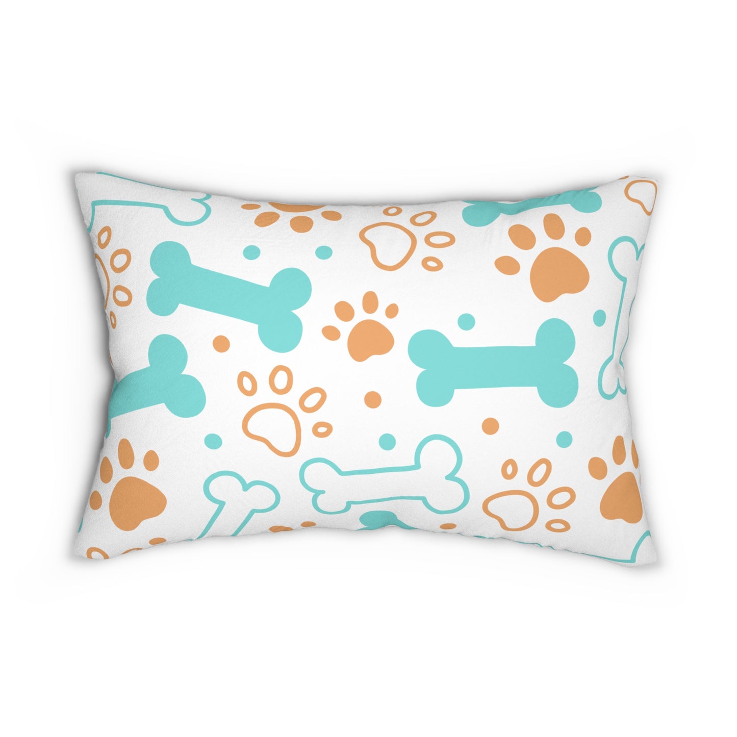 Spun Polyester Lumbar Pillow Dachshund