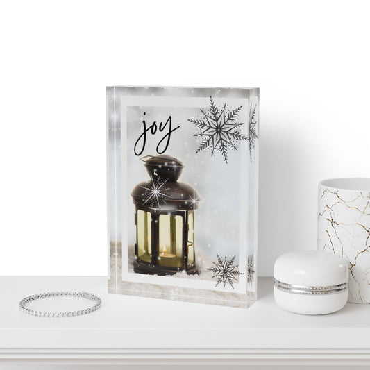 Photo Block - Lantern Christmas