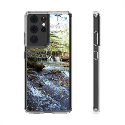 Clear Cases - Samsung Galaxy Series, Plus and Untra, S24, S23, S22, S21 - Waterfall