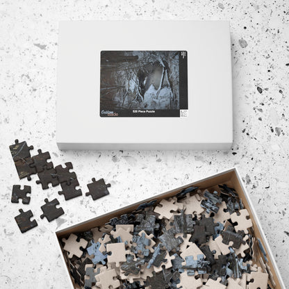 Puzzle (110, 252, 500, 1014-piece) Frozen pod in the park