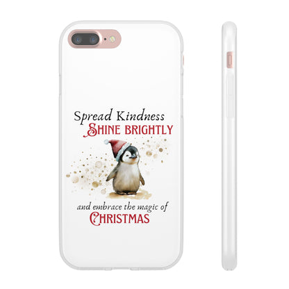 Flexi Cases - Magic of Christmas Penguin - iPhone and Samsung phones