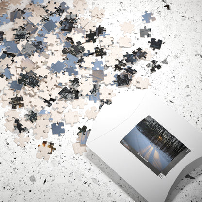 Puzzle (110, 252, 500, 1014-piece) Spectacular Winter Sun Beams