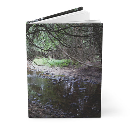 Hardcover Journal Matte - Back Yard Creek