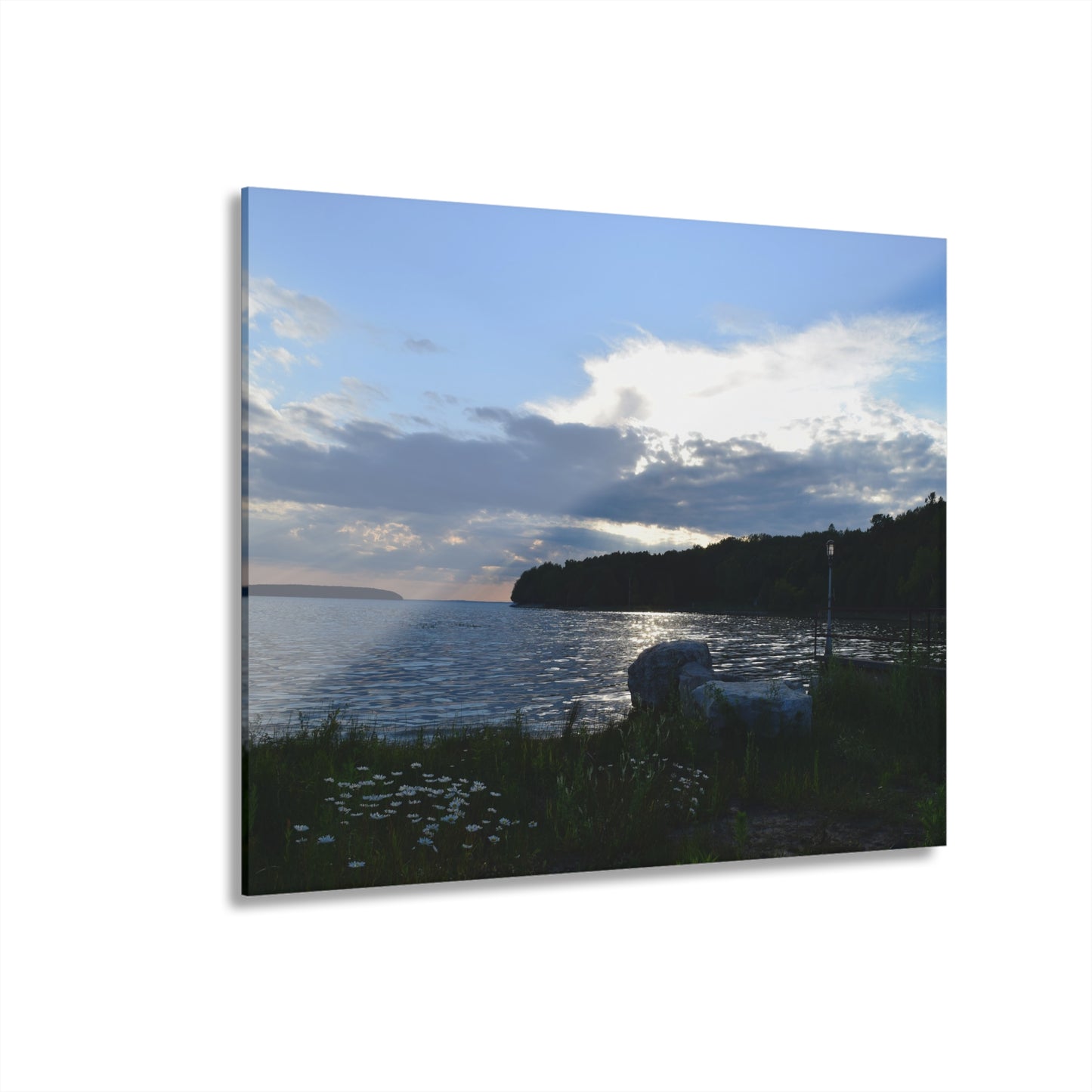 Acrylic Prints (French Cleat) Garden Dock Side