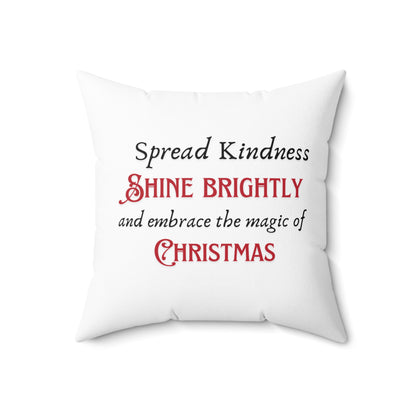 Spun Polyester Square Pillow - Spread Kindness