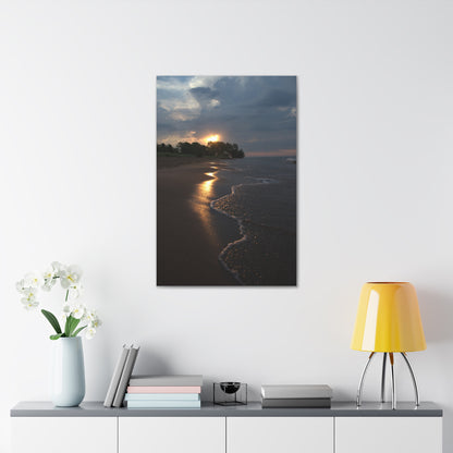 Canvas Gallery Wraps (White Wrap) Sun Kissed Beach