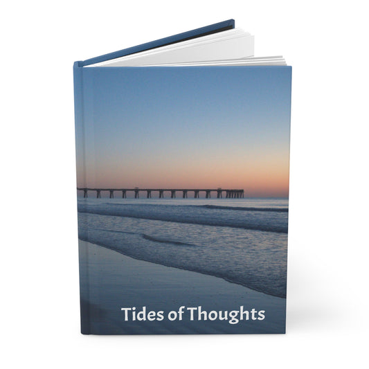 Hardcover Journal Matte - Tides of Thoughts