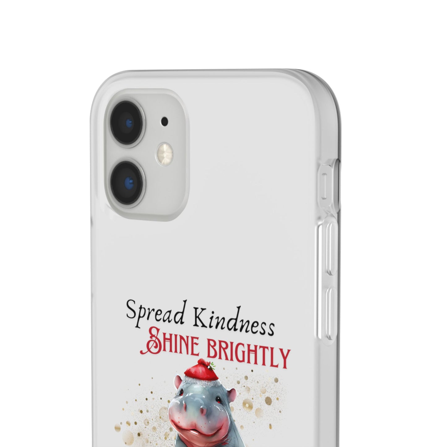 Flexi Cases -Magic of Christmas Hippopotamus - iPhone and Samsung phones