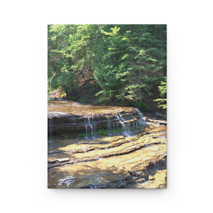 Hardcover Journal Matte -  Water Falls