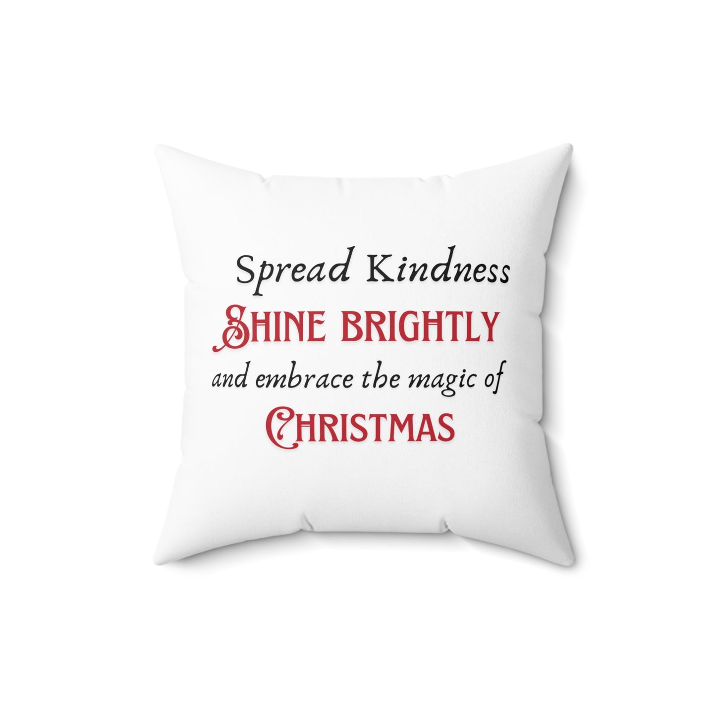 Spun Polyester Square Pillow - Spread Kindness