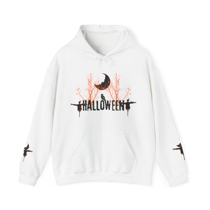 Master Unisex Heavy Blend™ Hoodie – Scarecrow Halloween Sweatshirt | Cozy Fall & Spooky Season Style