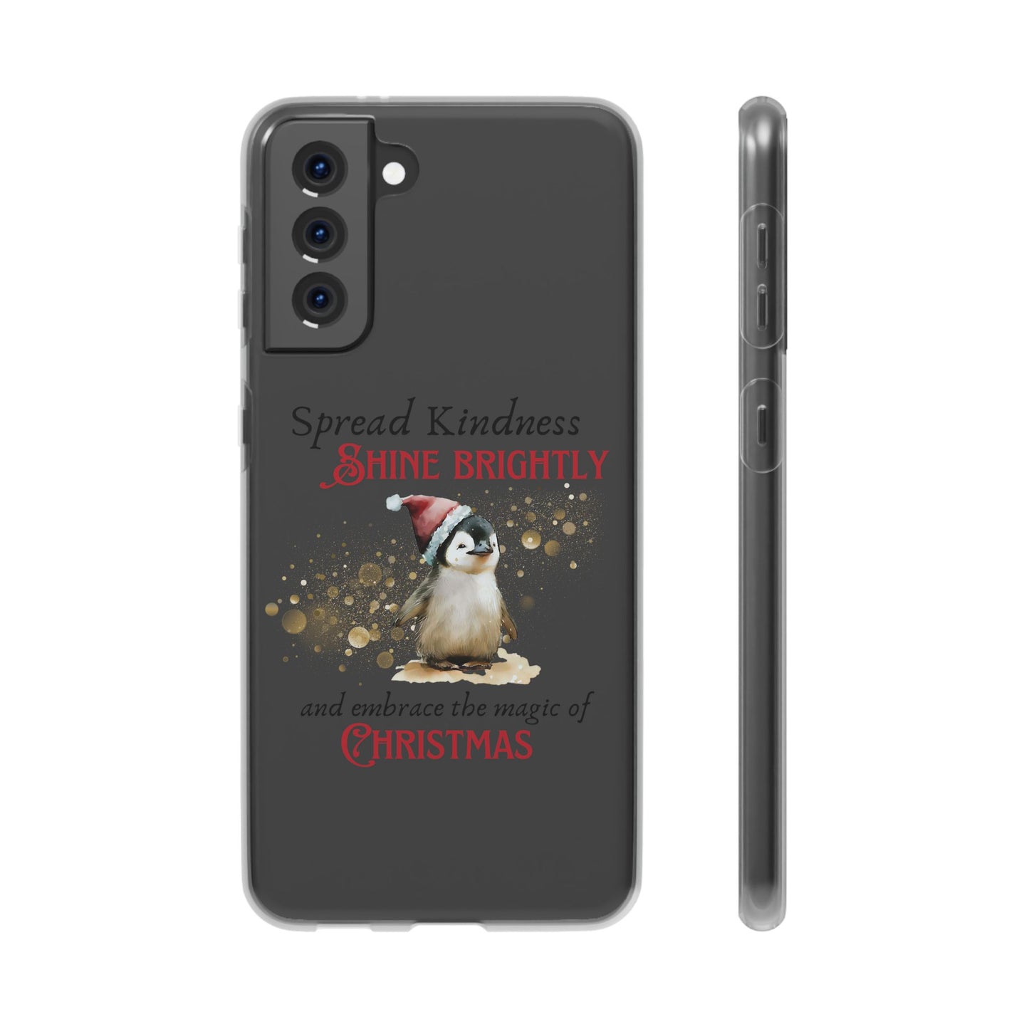 Flexi Cases - Magic of Christmas Penguin - iPhone and Samsung phones