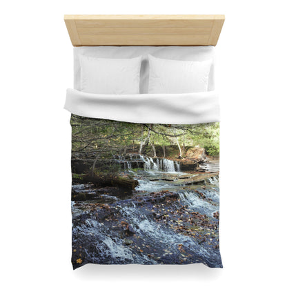 Microfiber Duvet Cover - Waterfall