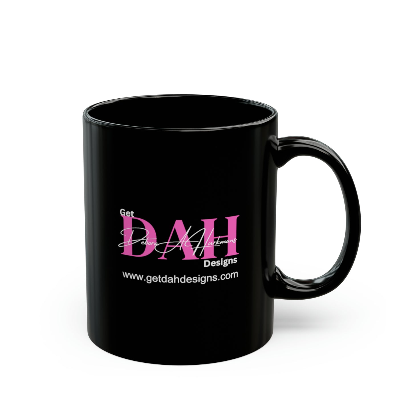 Black Ceramic Mug (11oz, 15oz) DAH Merch