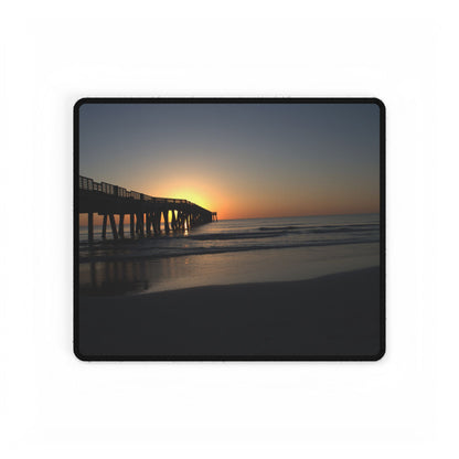 Desk Mat - Sunrise at the pier