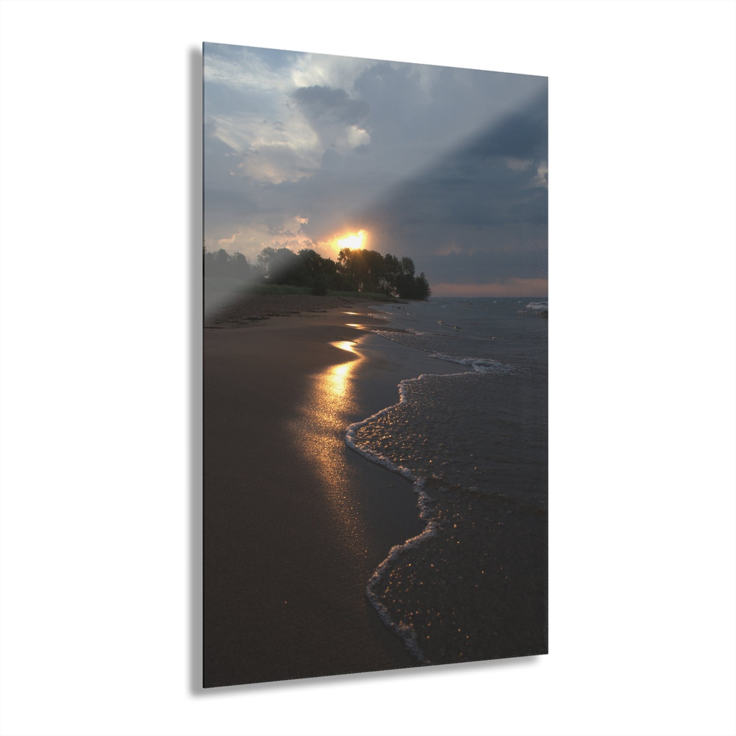 Acrylic Prints (French Cleat) Sun Kissed Beach